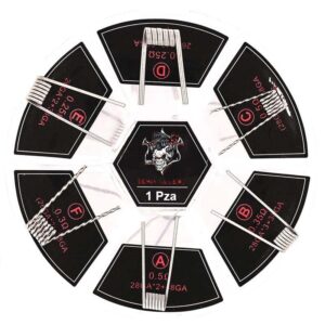 Resistencia-Coil Demon Killer B 28GA*3+38GA – 0.35 Ohm