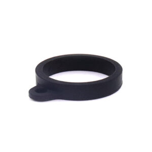 Anillo de silicón antideslizante de 40 mm con conector para cordón