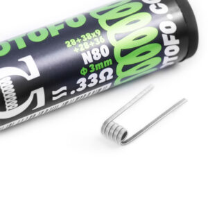 Resistencia-Coil Wotofo 0,33 Ohm Framed Staple Clapton 28Ga+38Gax9+28Ga+36Ga