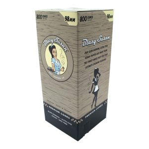 Caja con 800 Conos Sin Blanquear de 98 mm de Blazy Susan