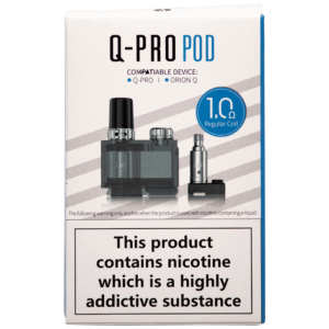 Cartucho para Orion Q Pro de Lost Vape (1.0 Ohms)